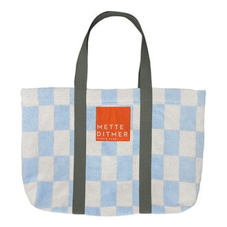 Mette Ditmer RETRO beach bag Light blue