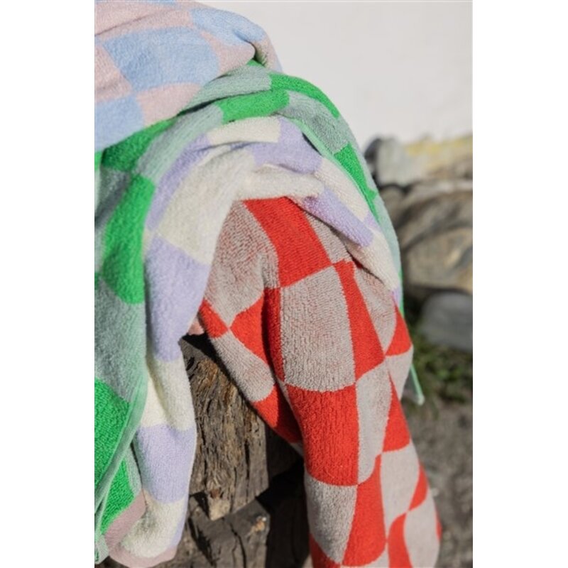 Mette Ditmer-collectie RETRO handdoek Donkeroranje