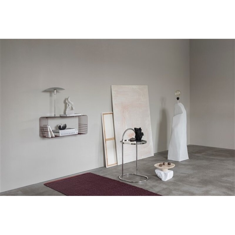 Mette Ditmer-collectie WIRE rek wijnrood