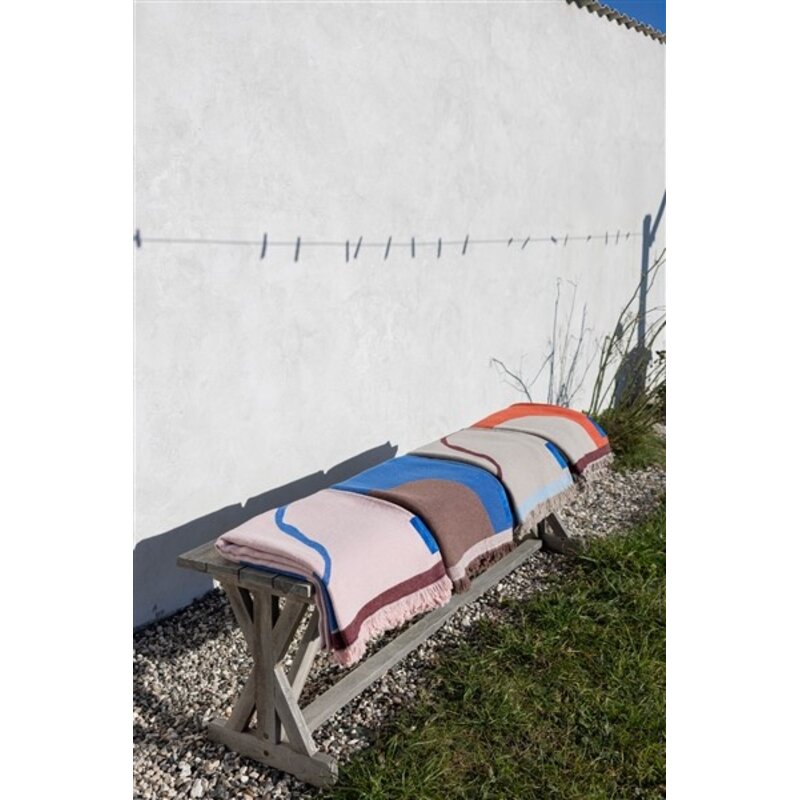 Mette Ditmer-collectie STUDIO plaid Wijn