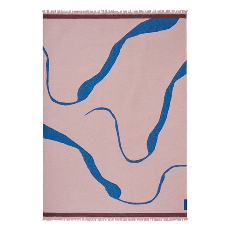 Mette Ditmer-collectie STUDIO plaid Schelproze