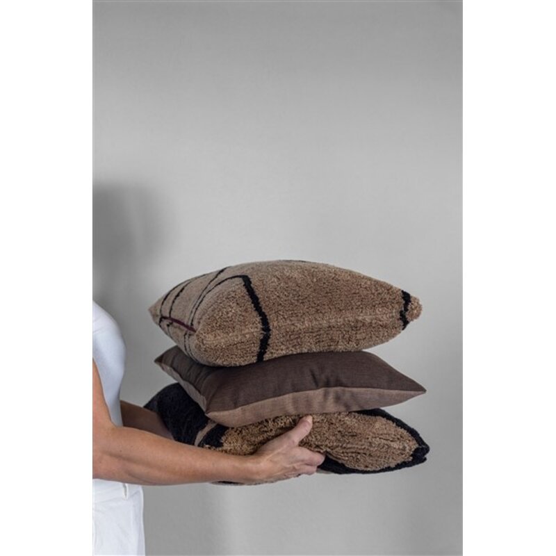 Mette Ditmer-collectie SCALA kussenhoes Chocolade