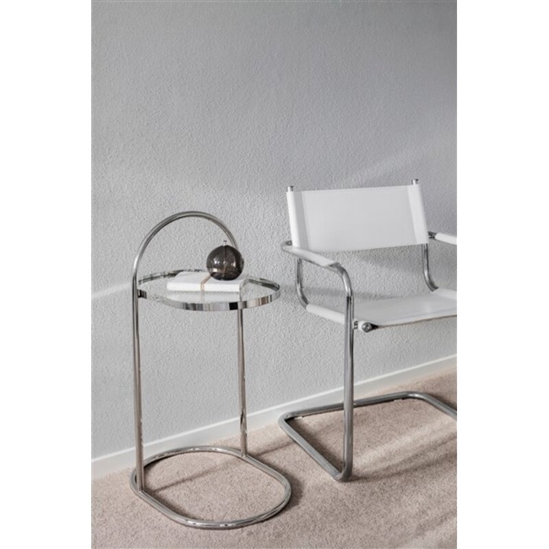 Mette Ditmer-collectie MOVES bijzettafel Chroom