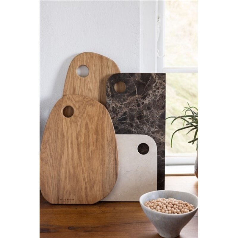 Mette Ditmer-collectie AUTHENTIC snijplank, groot Naturel