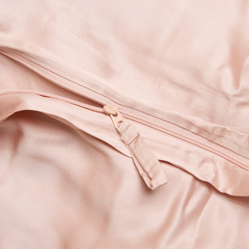 Coco & Cici  Eco Bamboe Dekbedovertrek Powder peach | + 2 kussenslopen 60x70