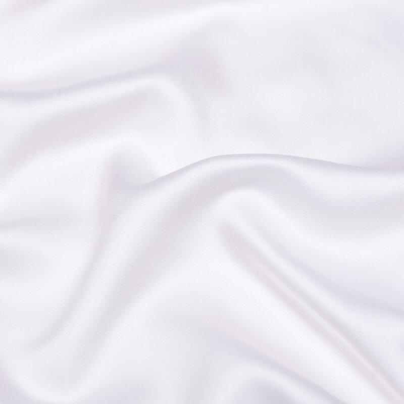 Coco & Cici-collectie Sateen Dekbedovertrek Wit | + 1 kussensloop 60x70