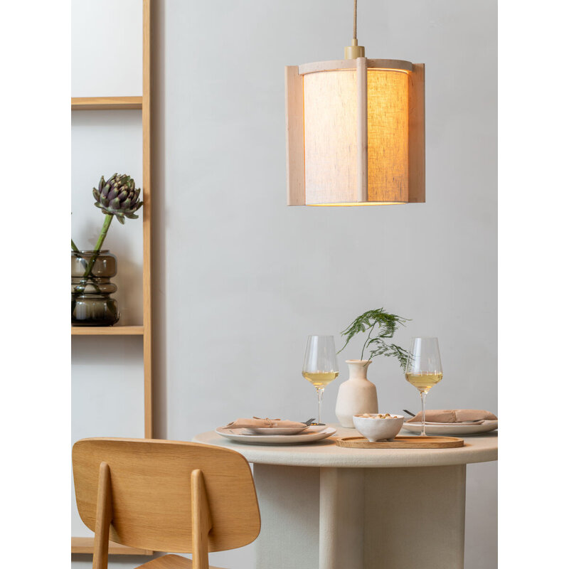 Good&Mojo-collectie Hanglamp elzenhout CORSICA, nat.
