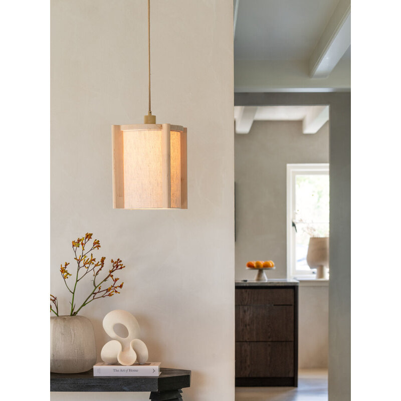 Good&Mojo-collectie Hanglamp elzenhout CORSICA, nat.