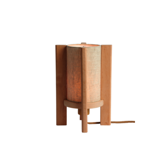 Good&Mojo Tafellamp elzenhout CORSICA, nat.