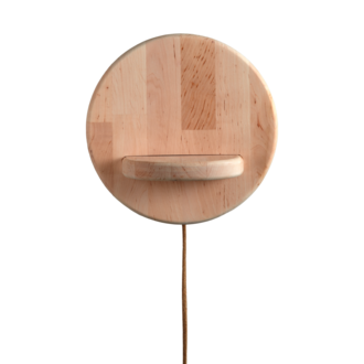 Good&Mojo Wall lamp alderwood CORSICA, natural