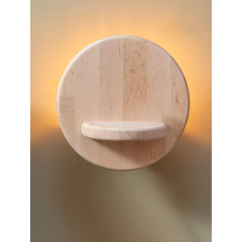 Good&Mojo-collectie Wall lamp alderwood CORSICA, natural