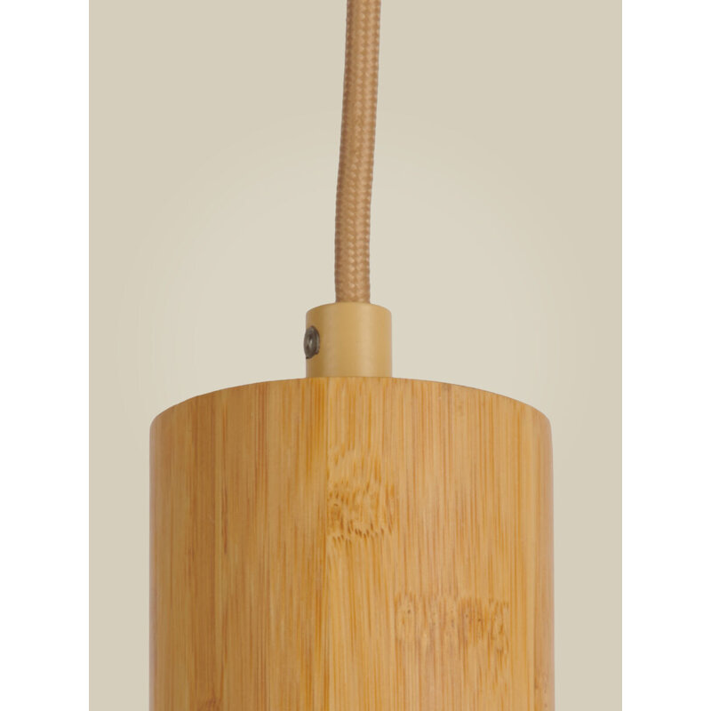 Good&Mojo-collectie Hanglamp bamboe JAVA, naturel
