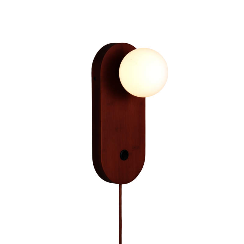 Good&Mojo-collectie Wandlamp bamboe JAVA, naturel