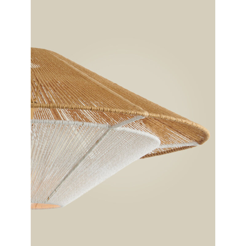 Good&Mojo-collectie Hanging lamp paperrope LUMBINI natural, S