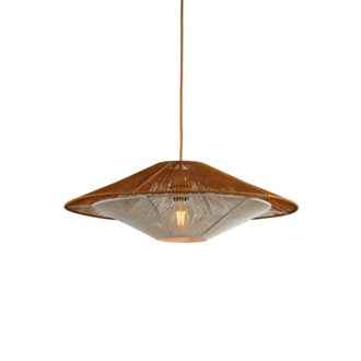 Good&Mojo Hanglamp papiertouw LUMBINI naturel, L