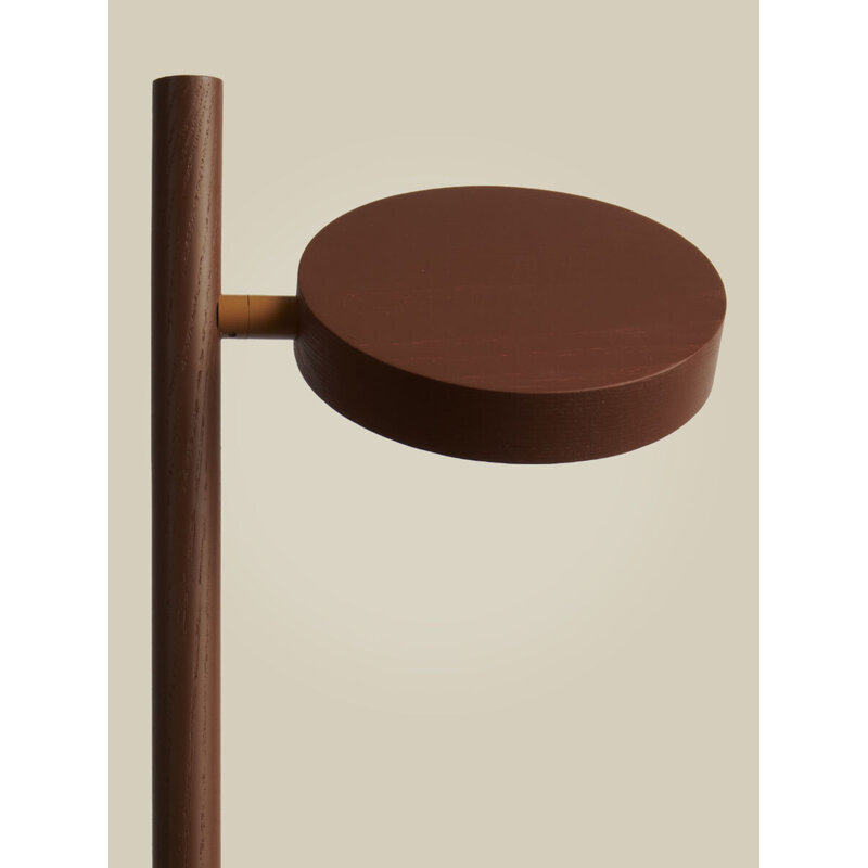 Good&Mojo-collectie Vloerlamp essenhout OKINAWA,bruin