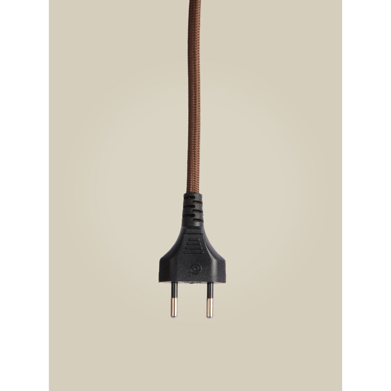 Good&Mojo-collectie Floor lamp ashwood OKINAWA 2-shade, brown