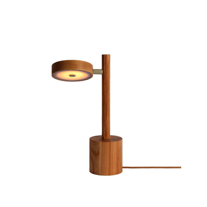 Good&Mojo-collectie Tafellamp essenhout OKINAWA, naturel