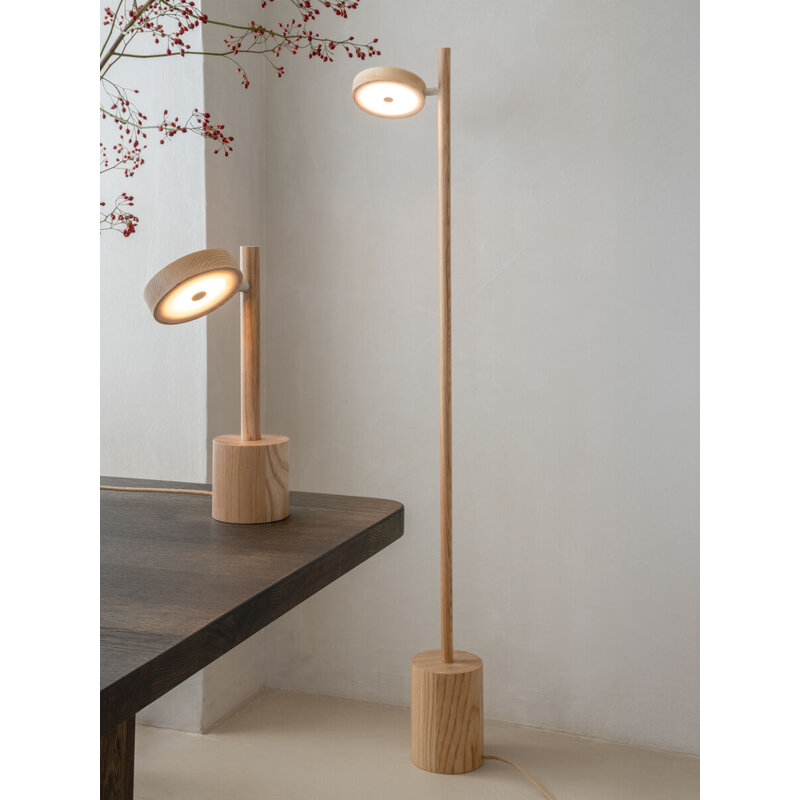 Good&Mojo-collectie Table lamp ashwood OKINAWA, natural