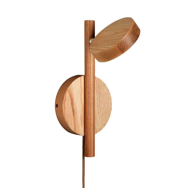Good&Mojo-collectie Wall lamp ashwood OKINAWA, natural