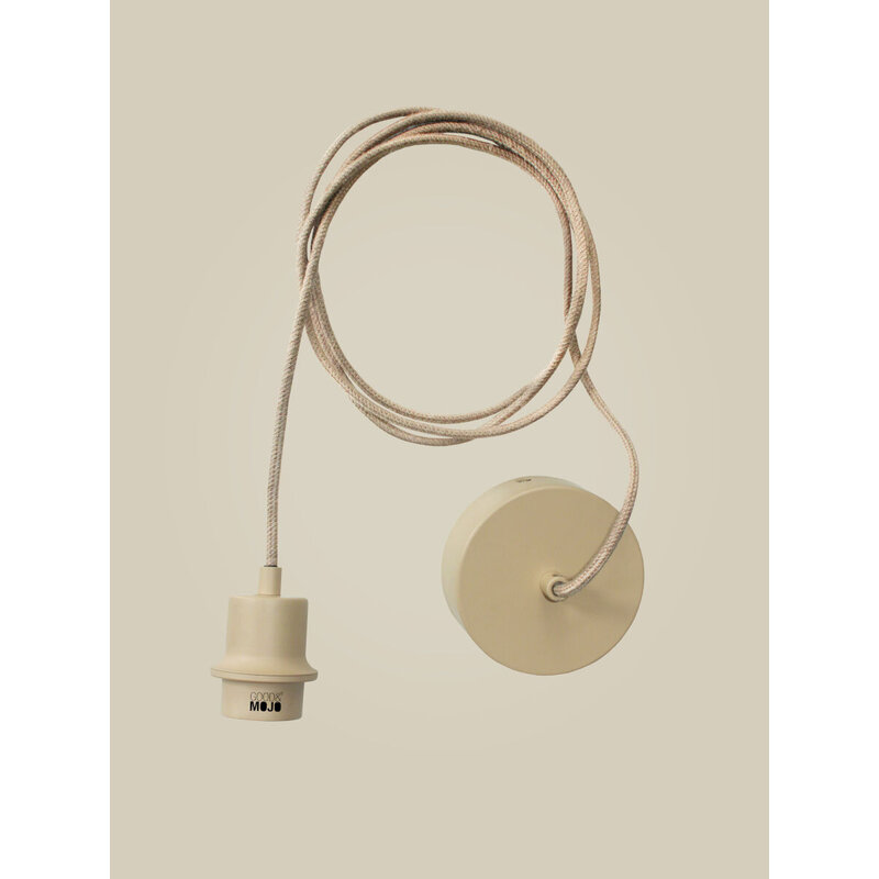 Good&Mojo-collectie Hanglamp abacca RINJANI nat., S