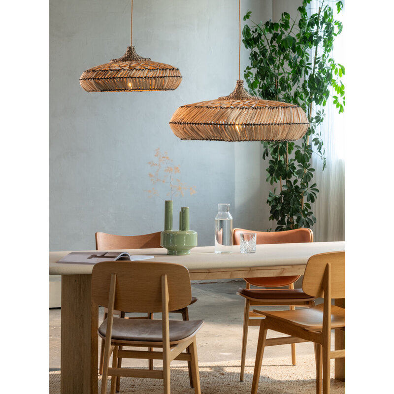 Good&Mojo-collectie Hanglamp abacca RINJANI nat., S