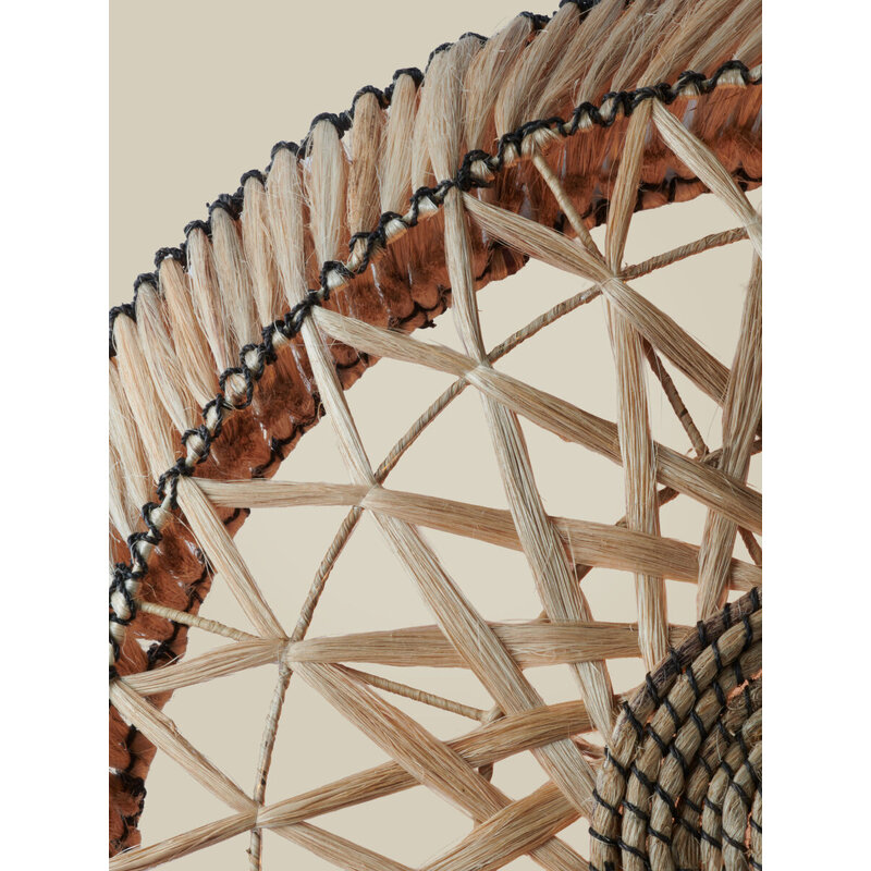 Good&Mojo-collectie Hanglamp abacca RINJANI nat., M