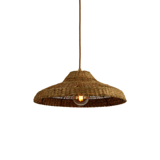 Good&Mojo Hanging lamp SANTORINI natural, S