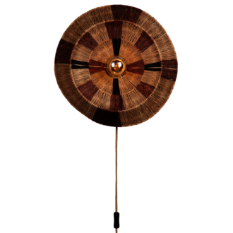 Good&Mojo Wall Lamp SERENGETI nat/brown, S