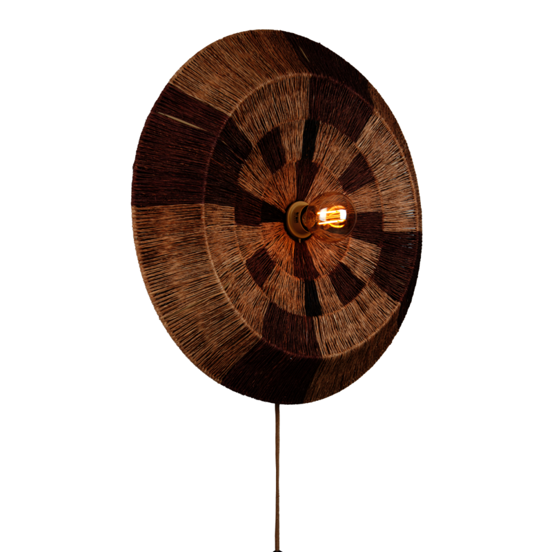 Good&Mojo-collectie Wall Lamp SERENGETI nat/brown, L