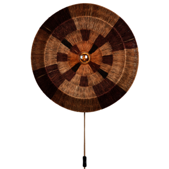 Good&Mojo Wandlamp SERENGETI nat/bruin, L