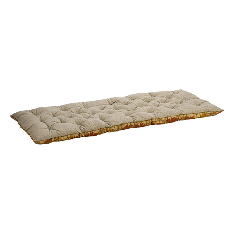Madam Stoltz-collectie Suzani embroidered mattress Mustard, khaki, sandstone, beige