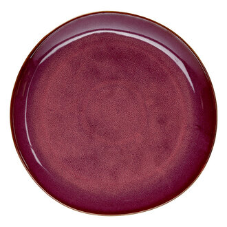 Madam Stoltz Aardewerk dinerbord pruim