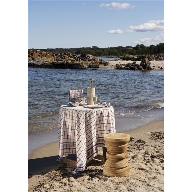 Madam Stoltz-collectie Seagrass bottle holder White