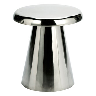 Madam Stoltz Emaille bijzettafel Staal