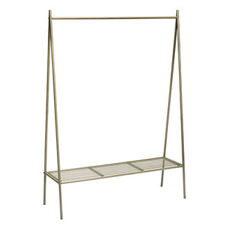 Madam Stoltz Metalen kledingrek Taupe