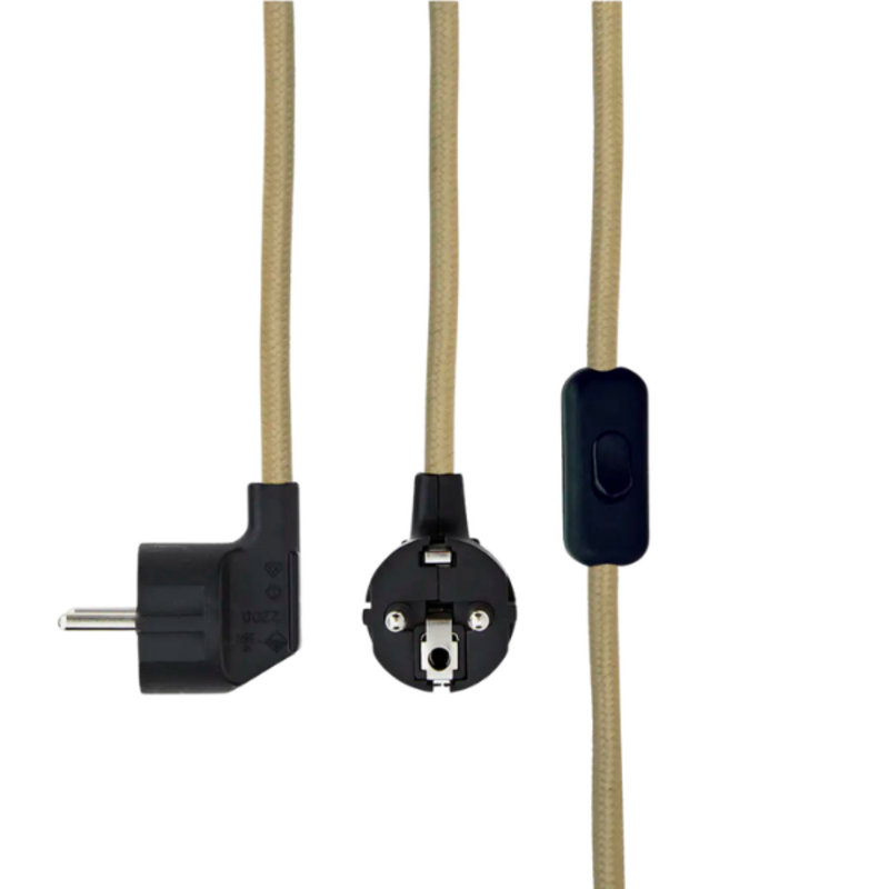 Madam Stoltz-collectie Emaille wandlamp Kaki