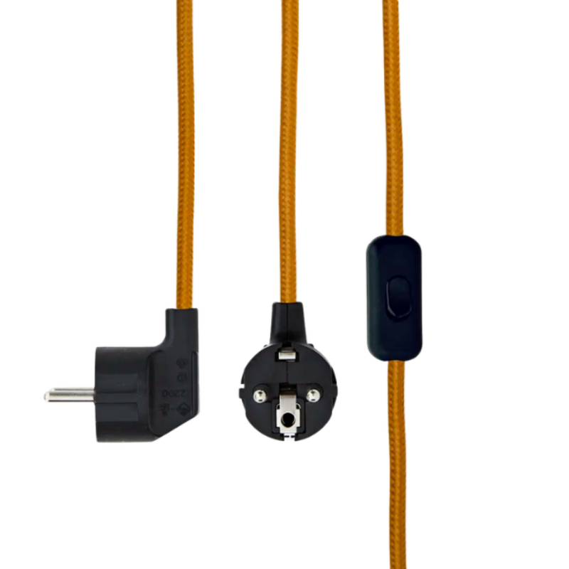 Madam Stoltz-collectie Enamel wall lamp Pumpkin spice