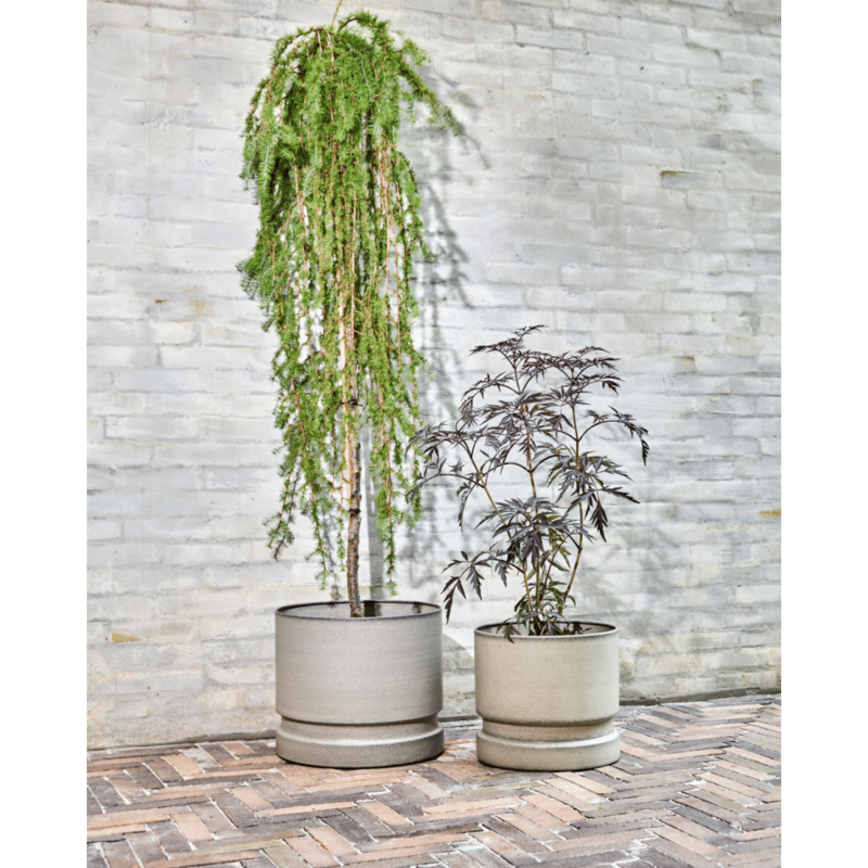 House Doctor-collectie Plantenpot - set v. 2 -  Pepple Zand