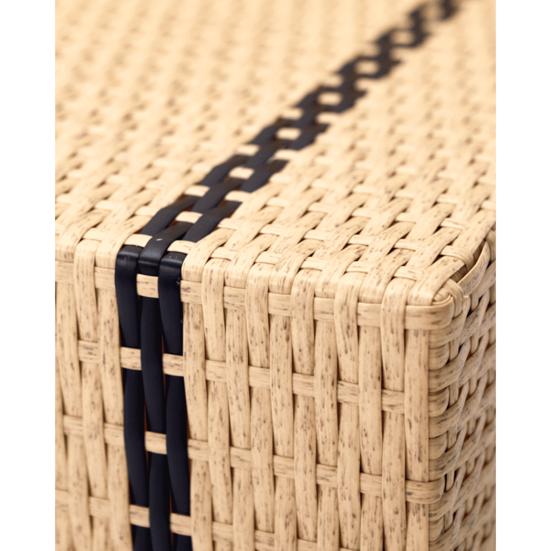 House Doctor-collectie Lounge stoel Jass naturel Zwart