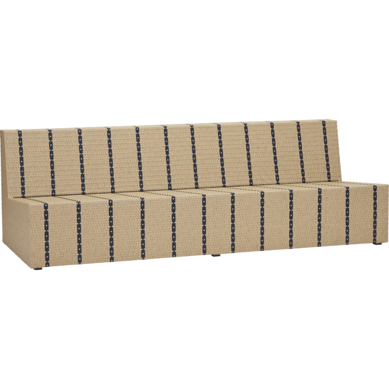 House Doctor-collectie Loungebank Jass naturel Zwart