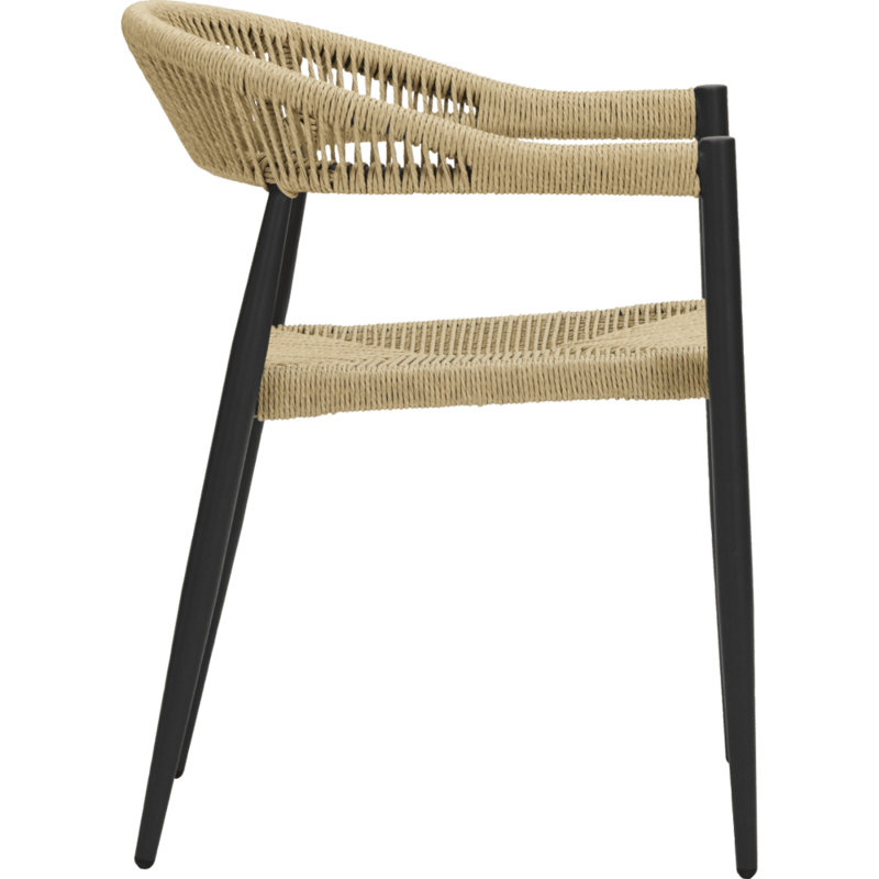 House Doctor-collectie Stoel Coon naturel Zwart