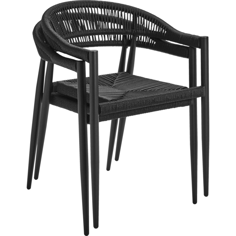 House Doctor-collectie Stoel Coon Zwart