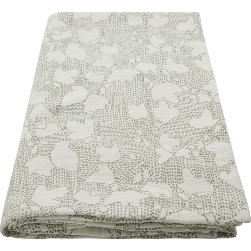 House Doctor-collectie Bedsprei Mori Gebroken wit Kaki 250x250