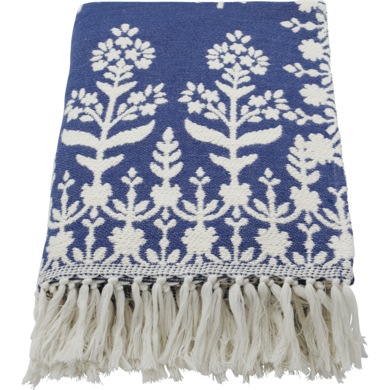 House Doctor-collectie Plaid, HDMazzo, Blauw