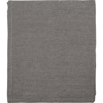 House Doctor Tafelkleed Block Zand Zwart