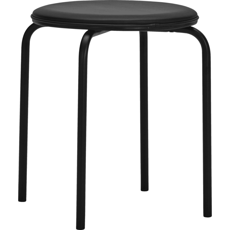 House Doctor-collectie Kruk / bijzettafel Pova Zwart