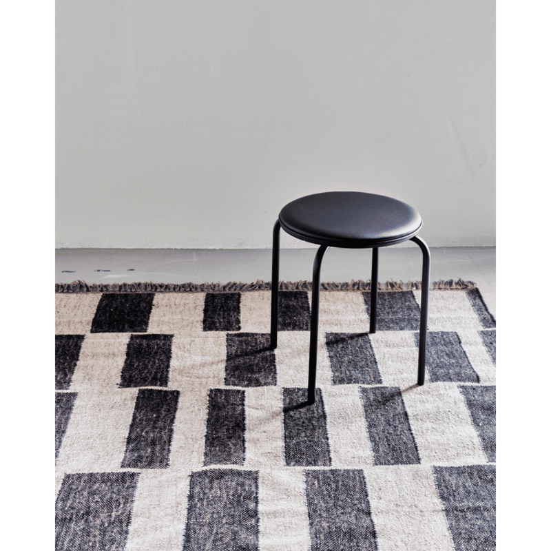 House Doctor-collectie Stoel/hocker, HDPova, Zwart