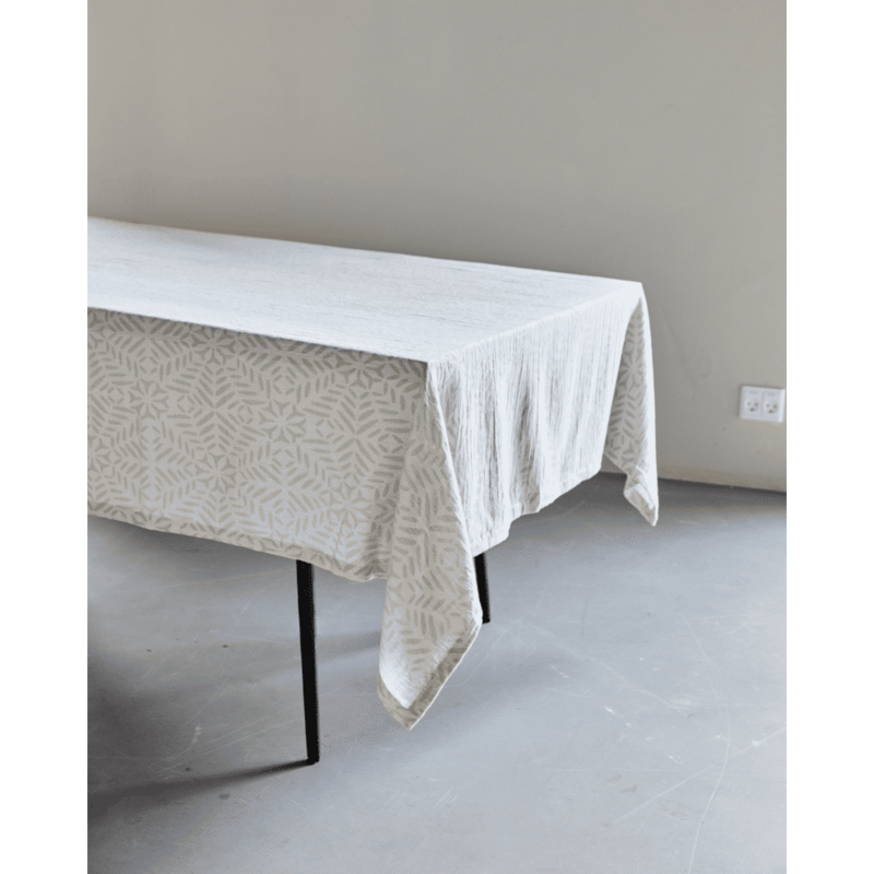 House Doctor-collectie Tafelkleed, HDClip, Wit, Grijs