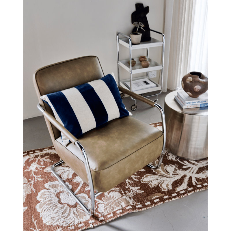 House Doctor-collectie Kussenhoes Sono Blauw Zand